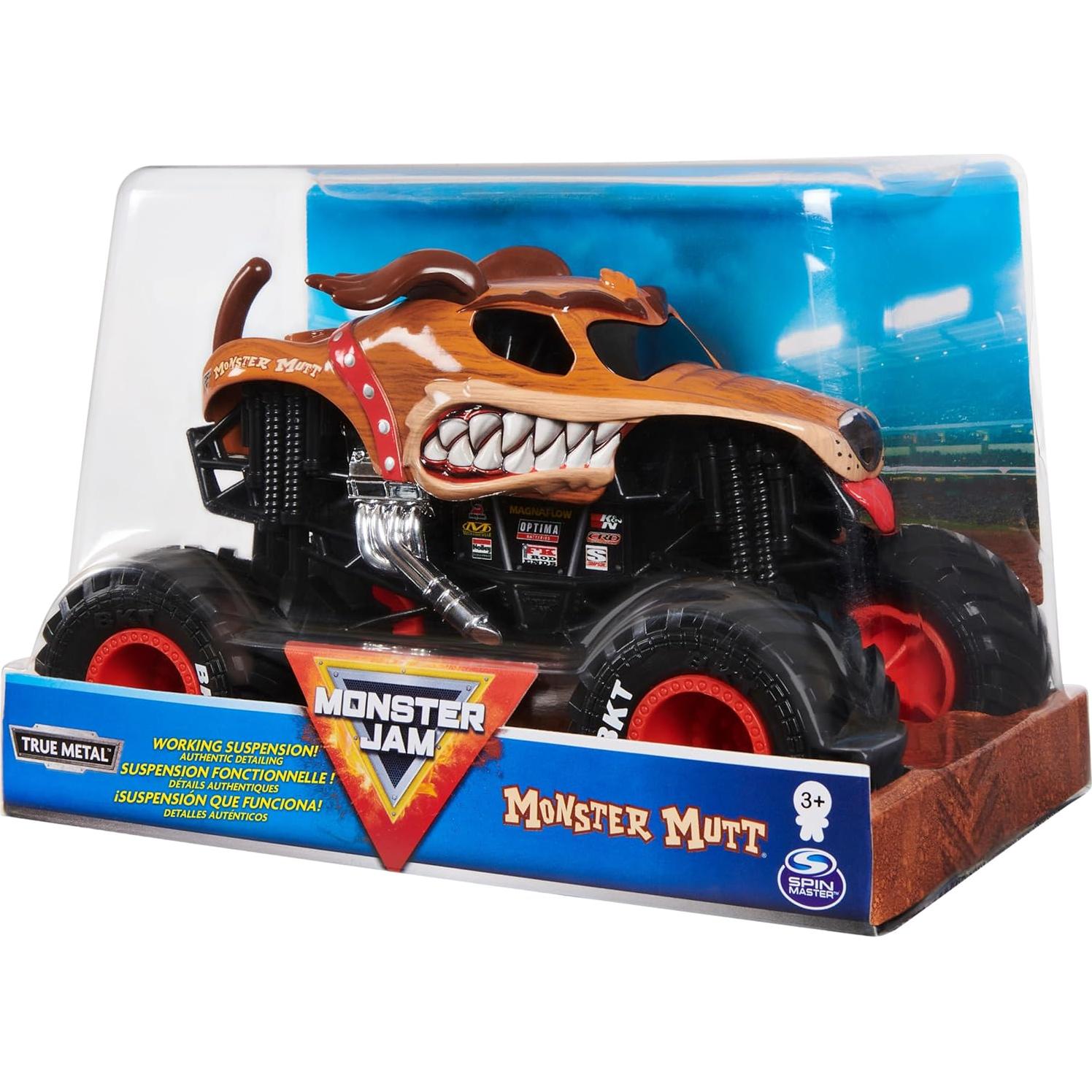 Camión Monstruo Monster Jam Monster Mutt 1:24 Spin Master