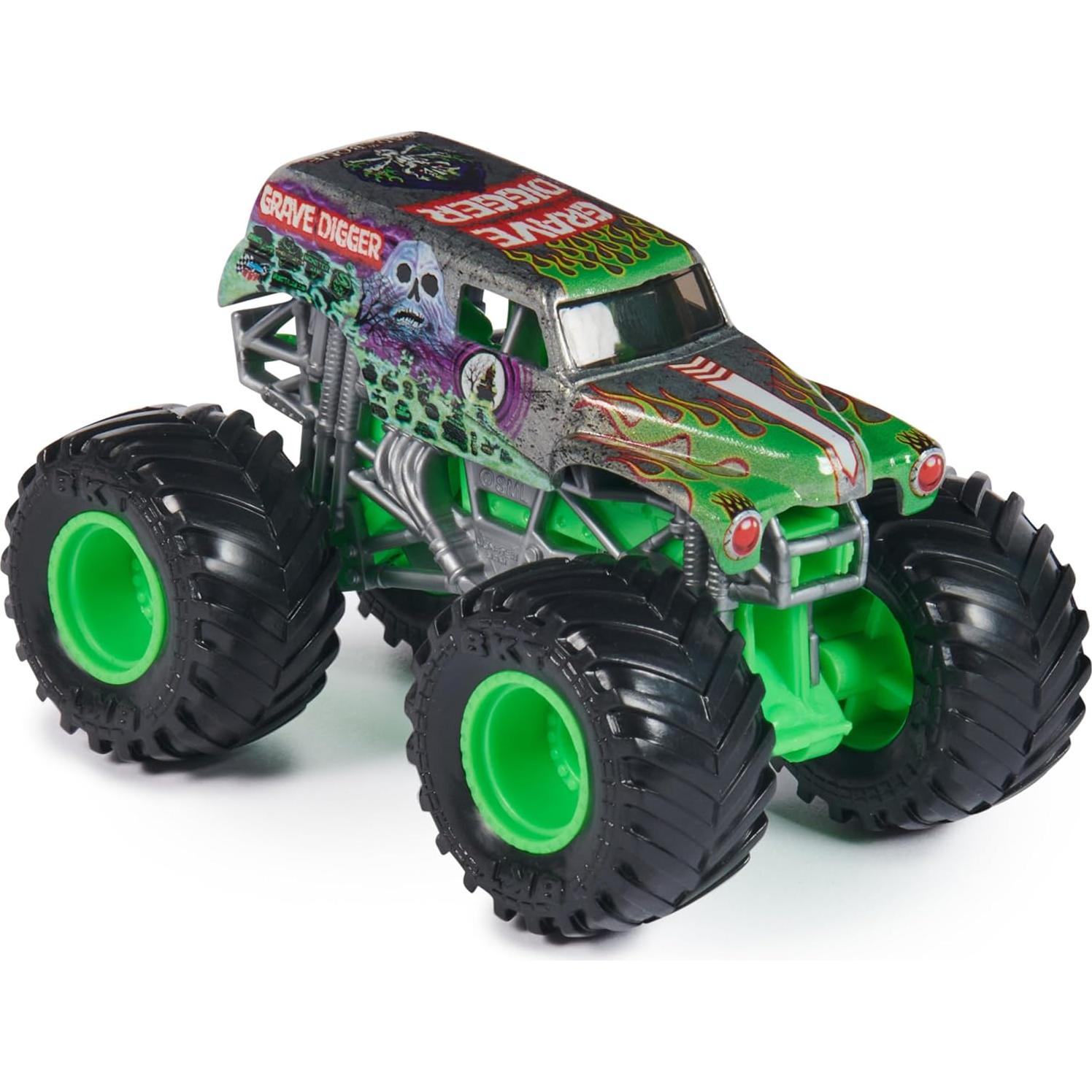 Camión Monstruo Grave Digger Spin Master 1:64 para Niños