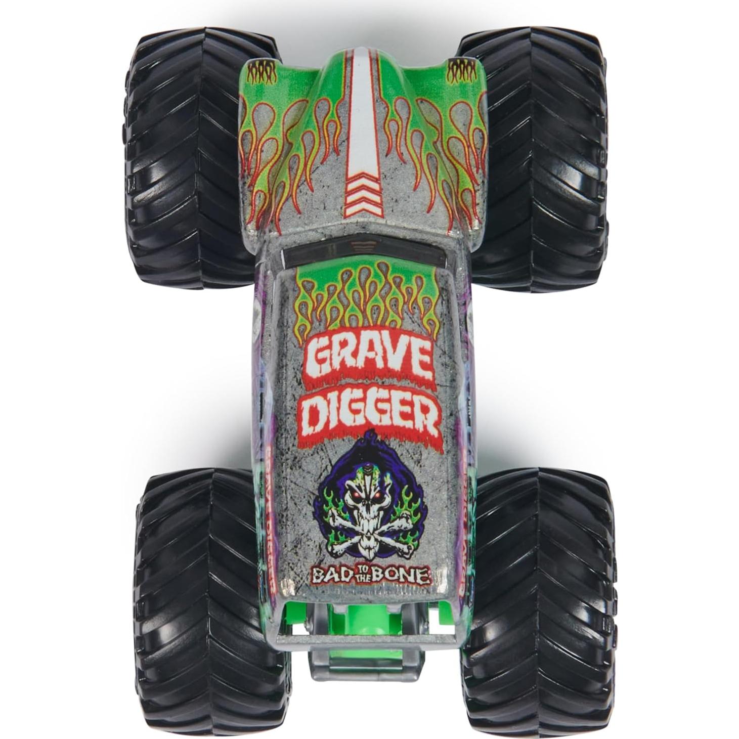Camión Monstruo Grave Digger Spin Master 1:64 para Niños