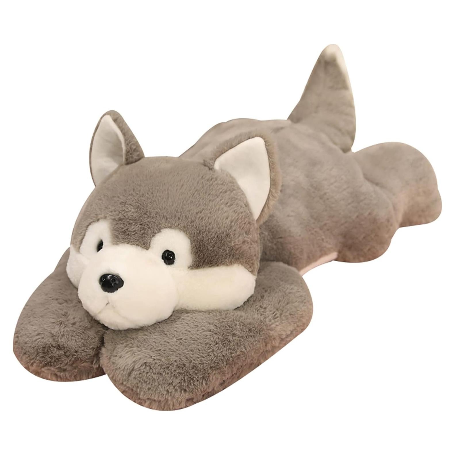 Juguete de Peluche Husky con Peso 30 cm Ronivia