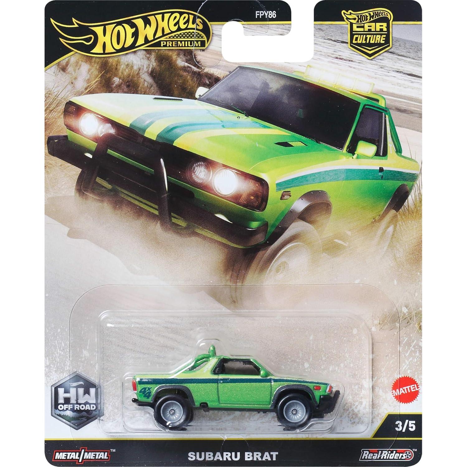 Coche de Juguete Hot Wheels Premium Subaru B.R.A.T. 1:64
