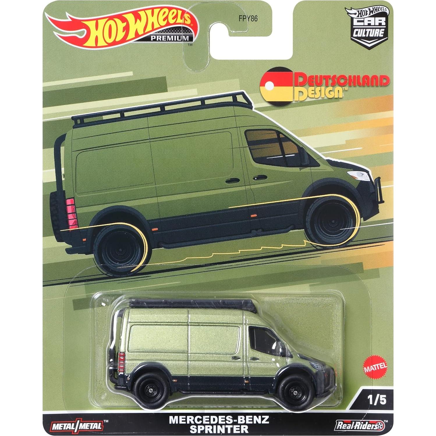 Hot Wheels Mercedes-Benz Sprinter Van 1:64 Coleccionable