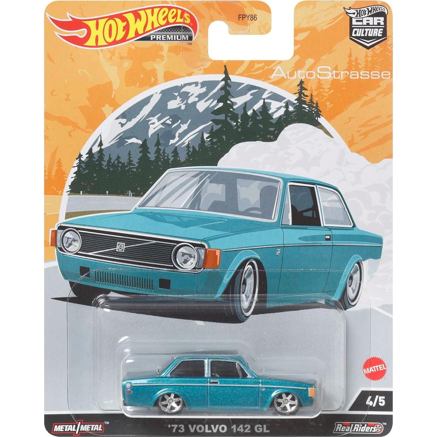 Hot Wheels 74 Volvo 142 GL Colección Circuit Legends 1:64