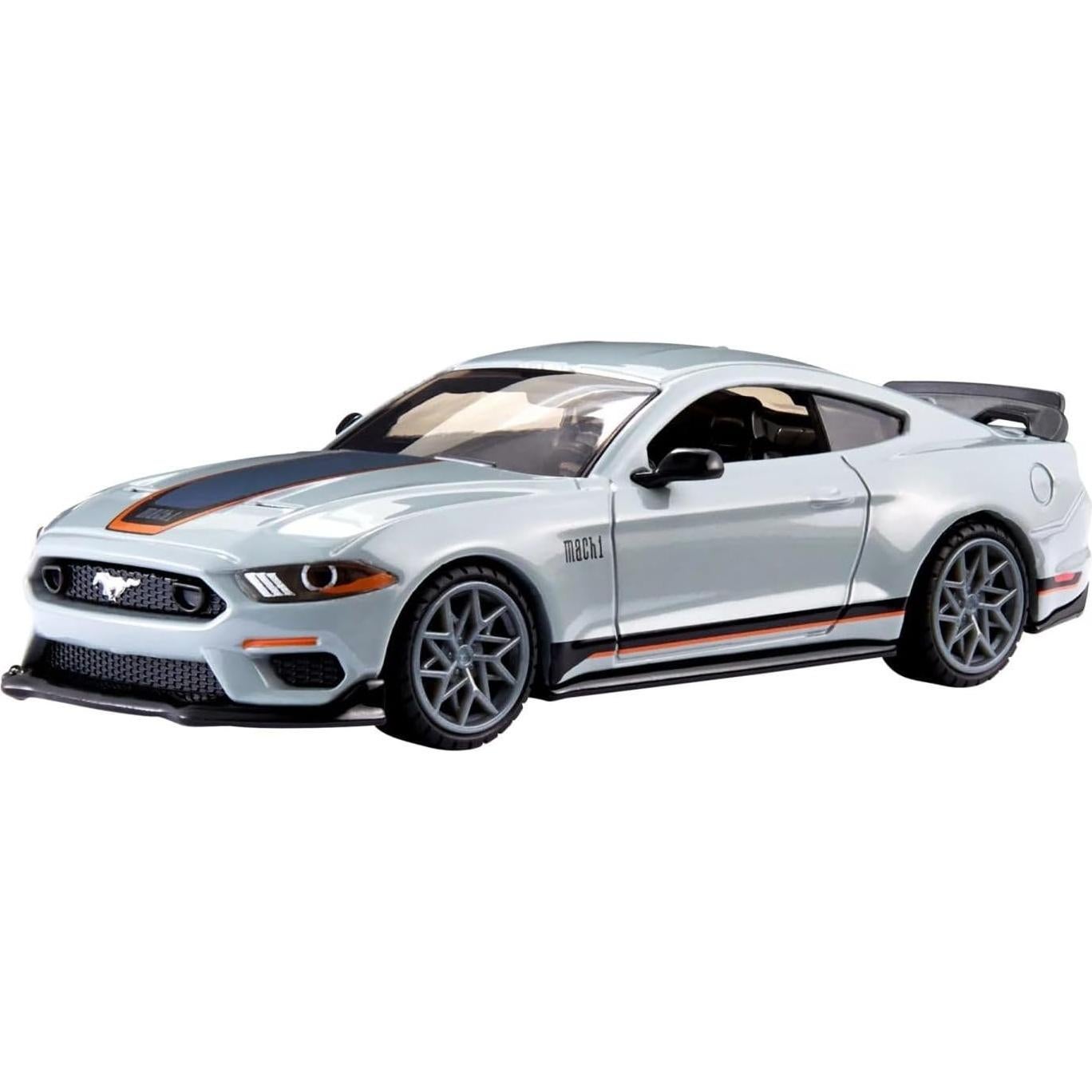 Hot Wheels Ford Mustang Mach 1 1:43 Premium Gris