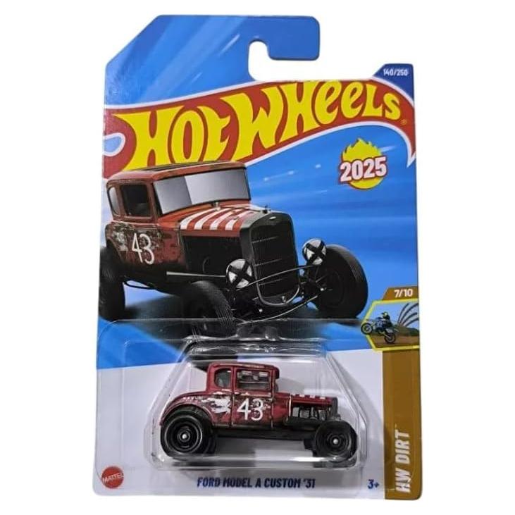 Hot Wheels Ford Model A Custom '31 Rojo 1:64 Diecast