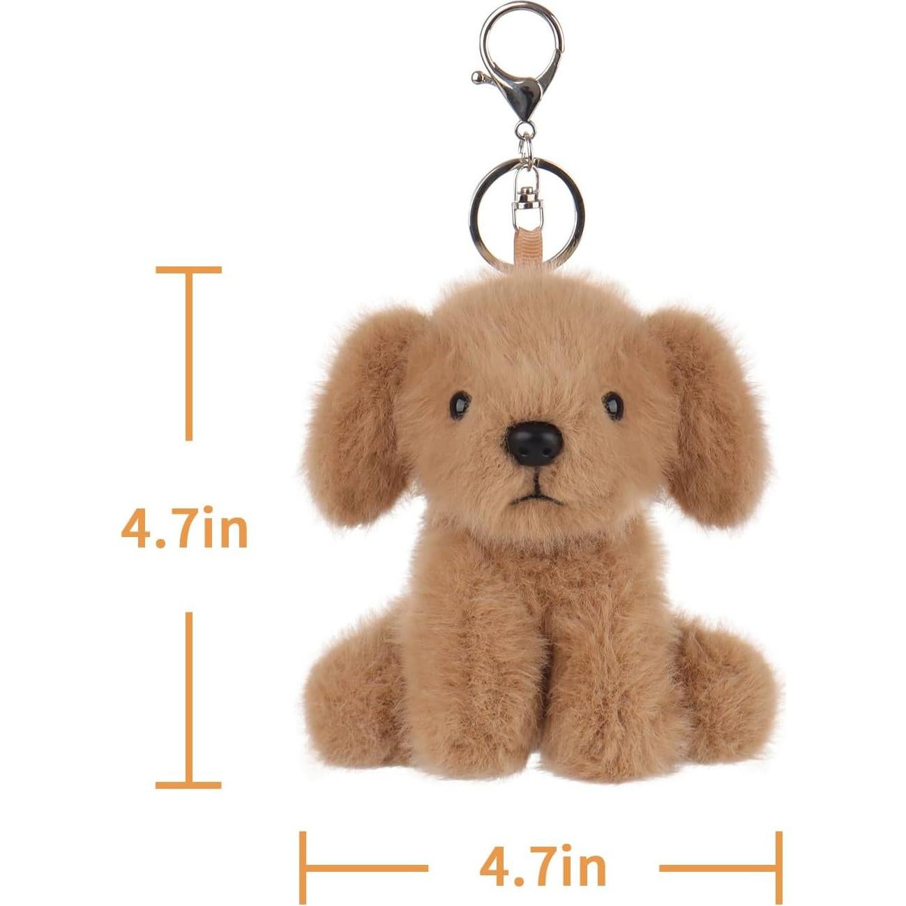 Llave de Peluche Labrador Topo 11.94 cm Suave para Niños