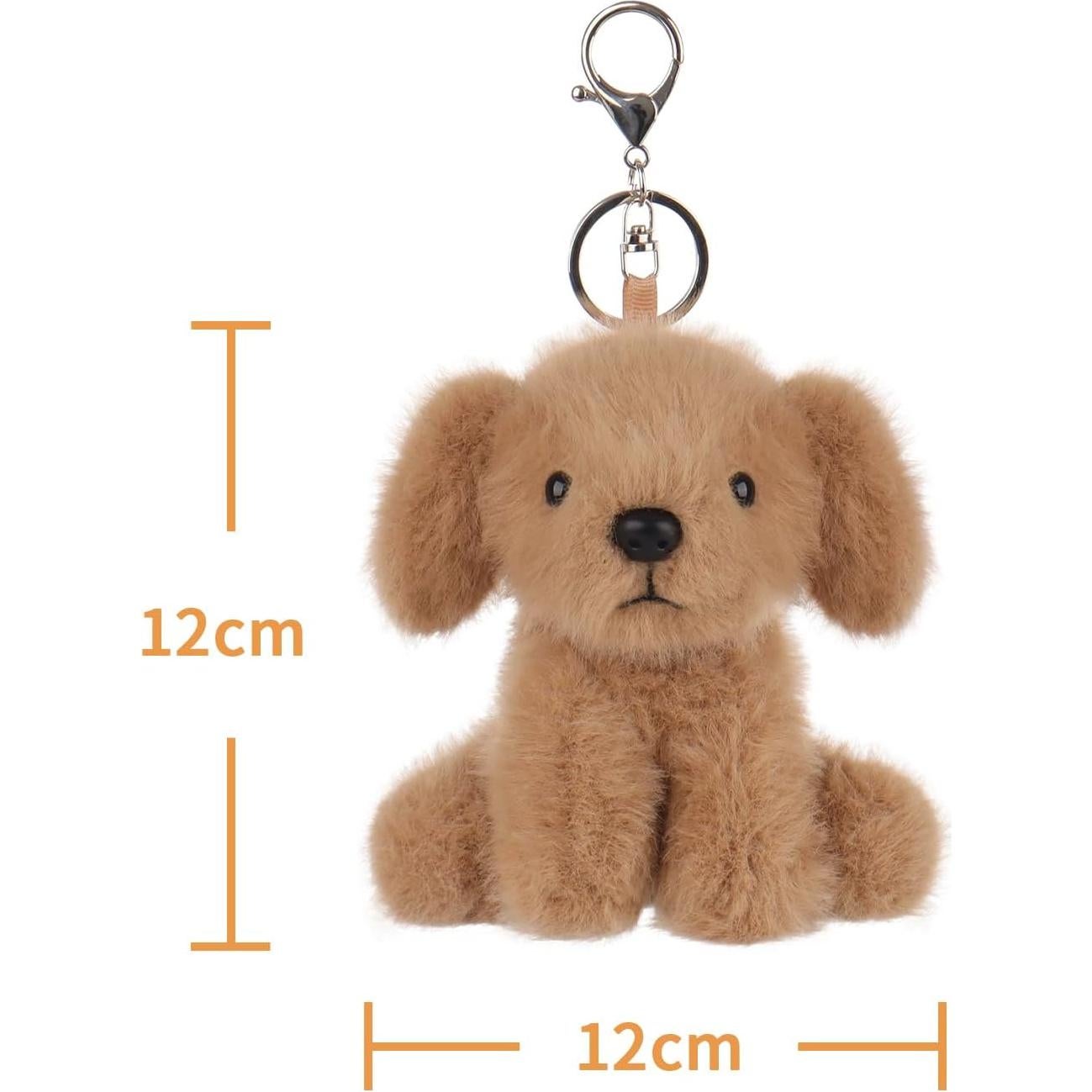 Llave de Peluche Labrador Topo 11.94 cm Suave para Niños
