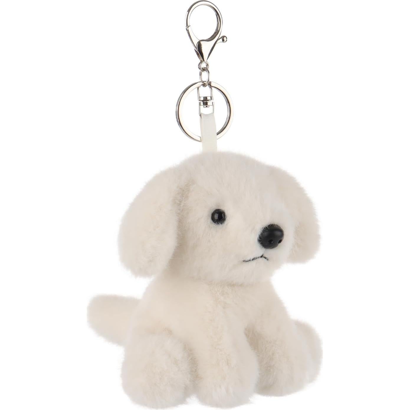 Llave de Peluche Labrador Crema 11.94 cm Suave para Niños