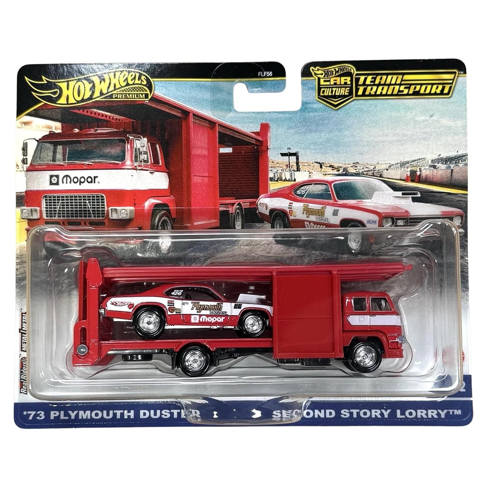 Hot Wheels Transporte de Autos Mattel '73 Plymouth Duster 1:64