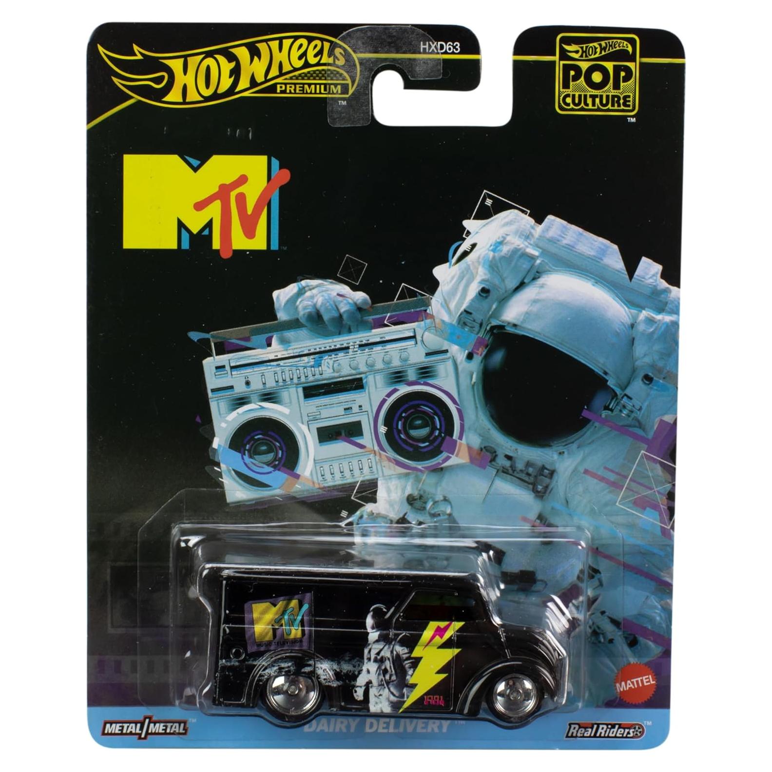 Hot Wheels Premium MTV Entrega de Lácteos Coche Metal 1:64