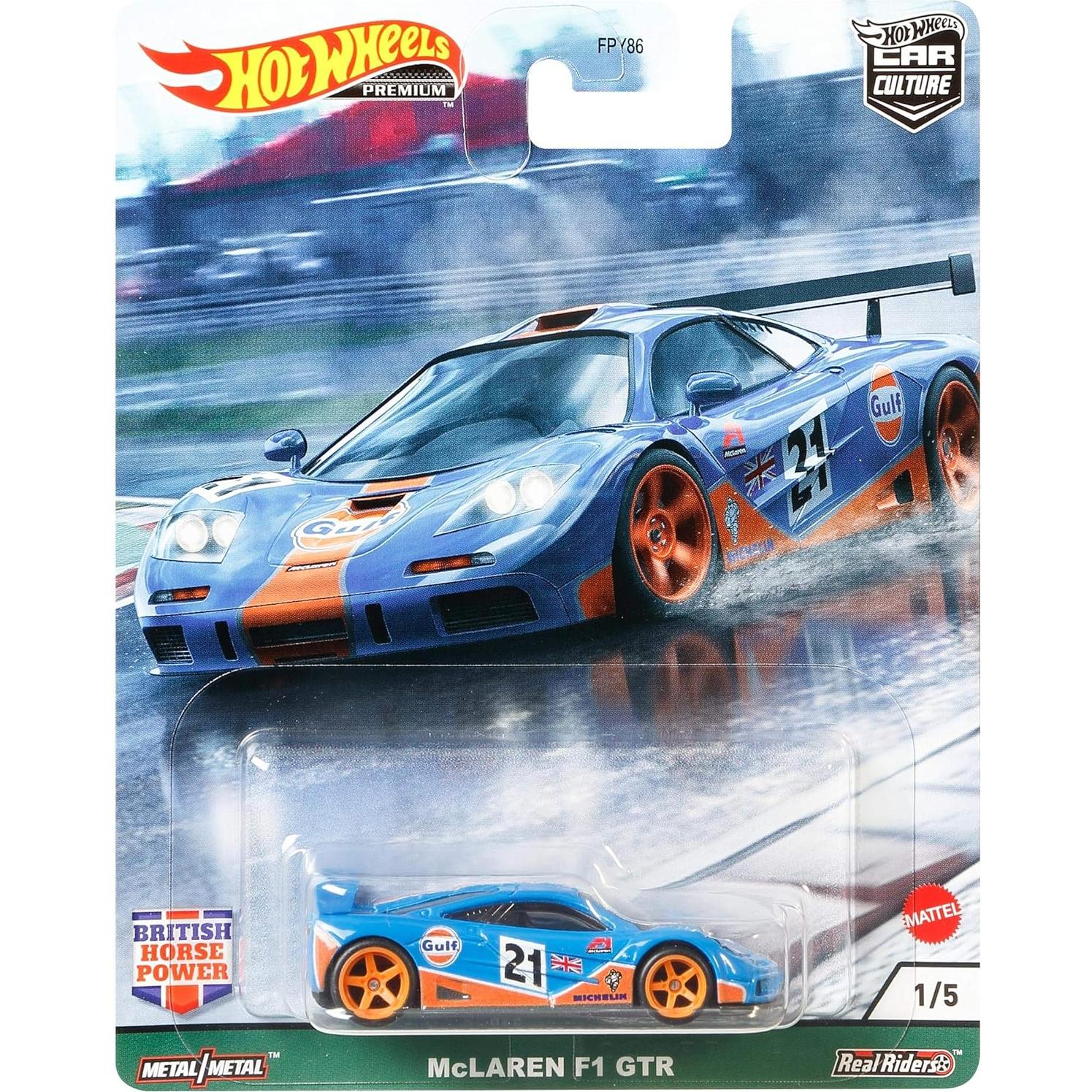 Hot Wheels Circuit Legends Vehículo a Escala 1:64 - Mattel