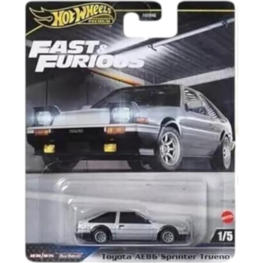 Set de 5 coches de metal fundido Hot Wheels Rápido y Furioso