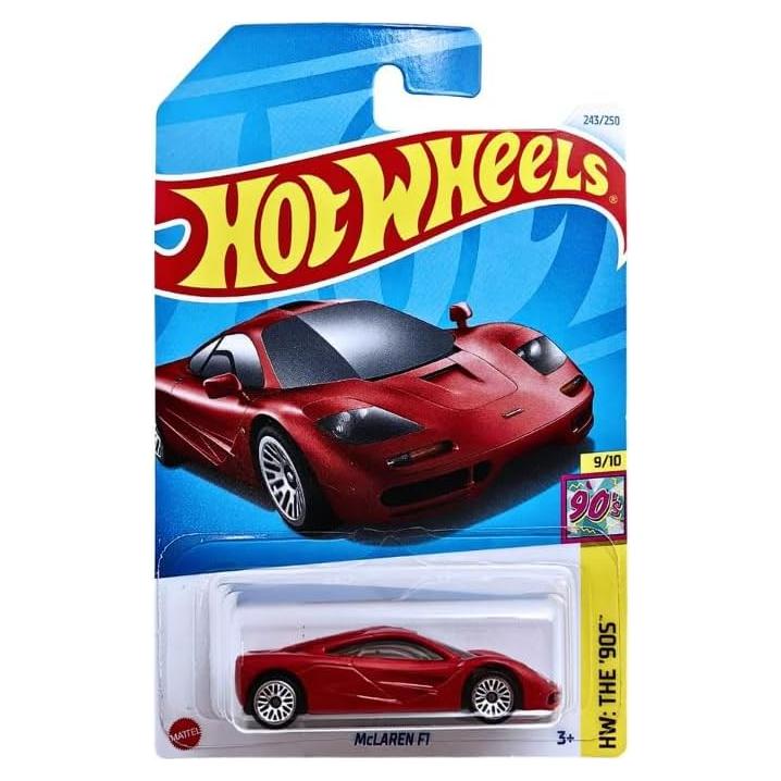 Hot Wheels McLaren F1 Rojo 1:64 Escala Coche de Fundición
