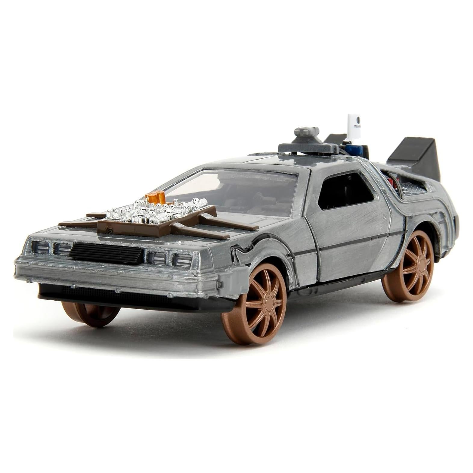 Modelo De Vuelta al Futuro III 1:32 Jada Toys Máquina del Tiempo