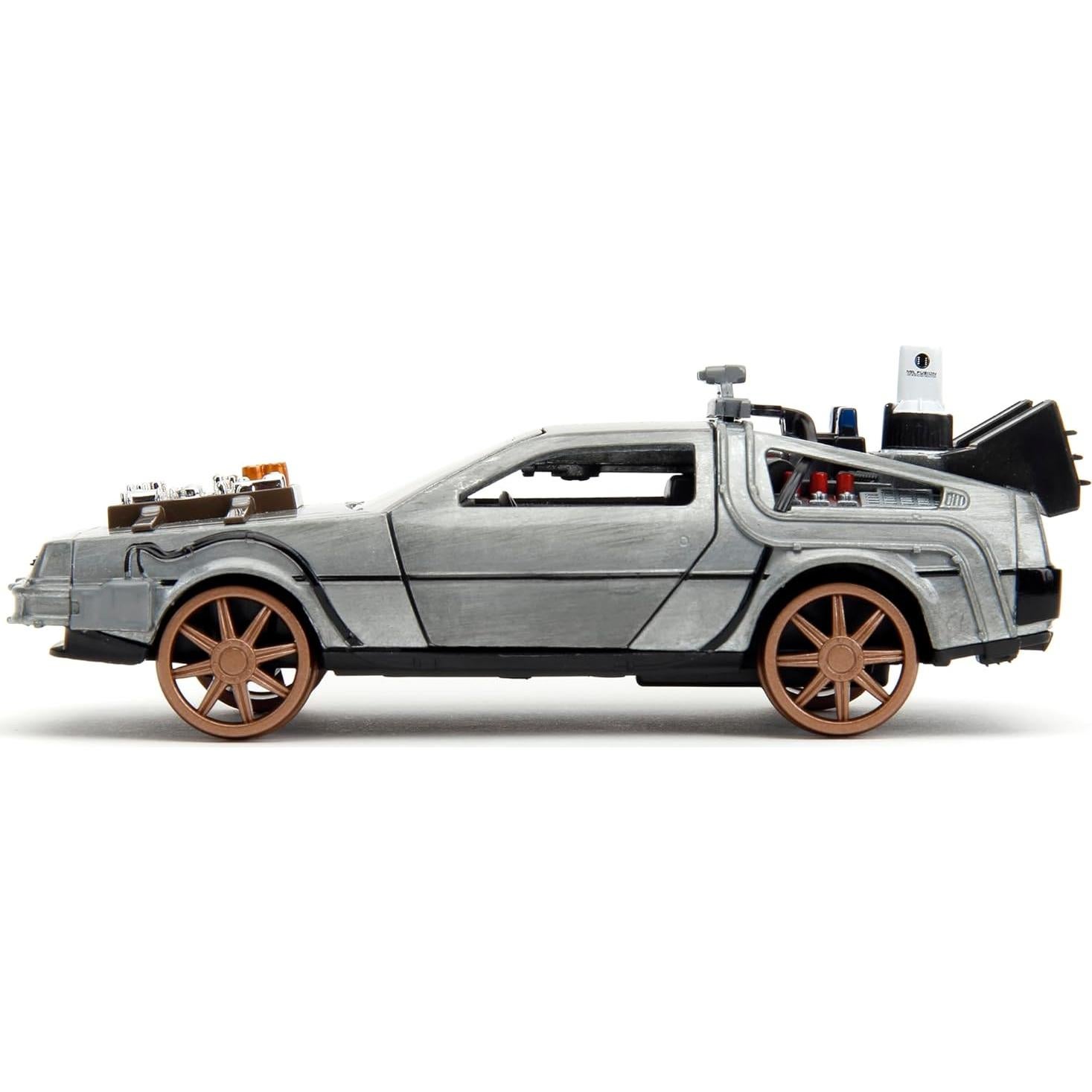 Modelo De Vuelta al Futuro III 1:32 Jada Toys Máquina del Tiempo