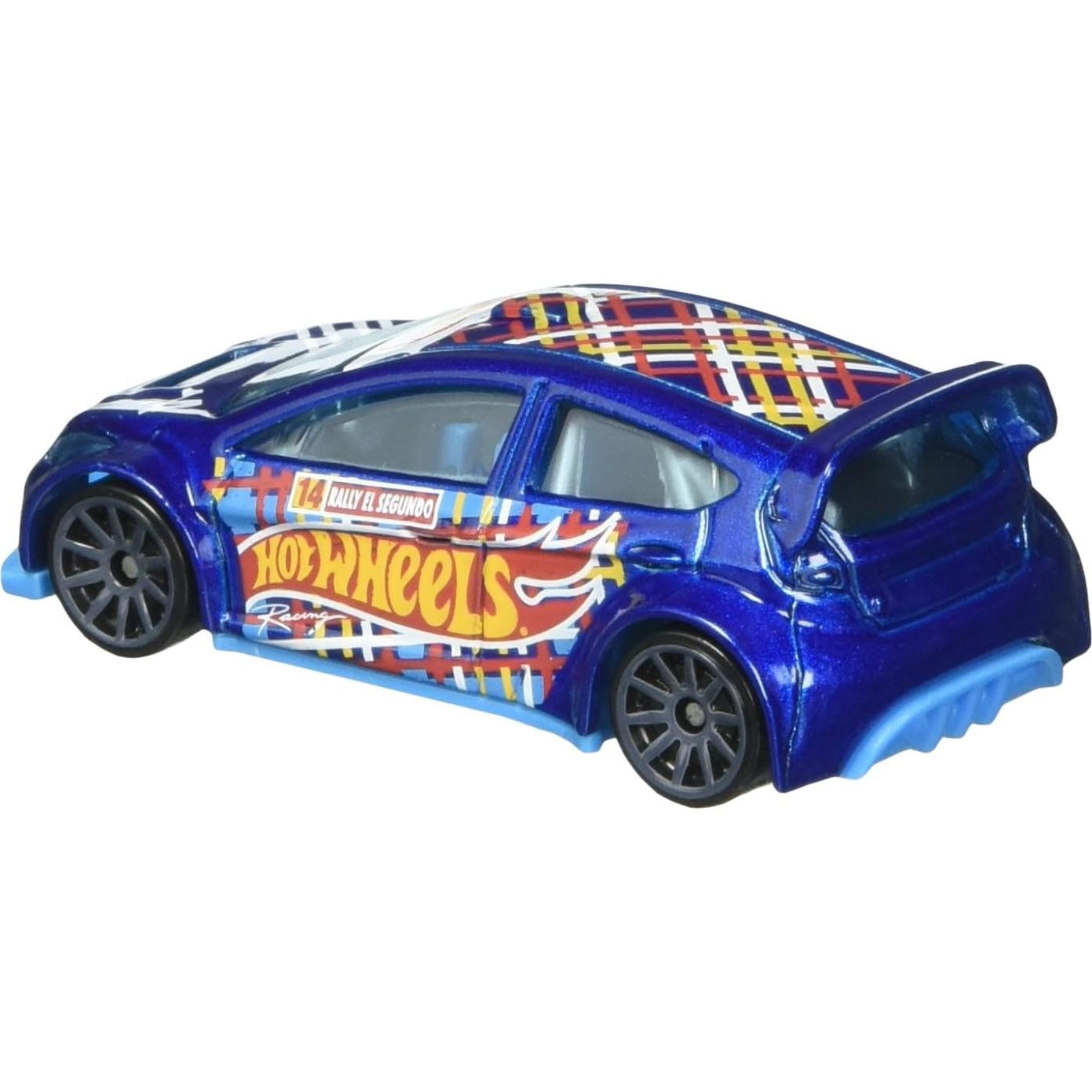 Hot Wheels Equipo de Carreras 2017 Ford Fiesta Azul 1:64