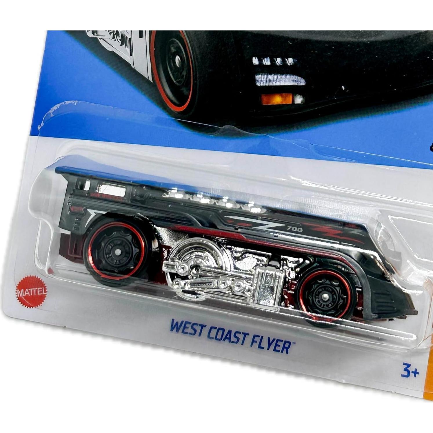Hot Wheels Vamos a Correr Volador Costa Oeste Negro 2024 1:64