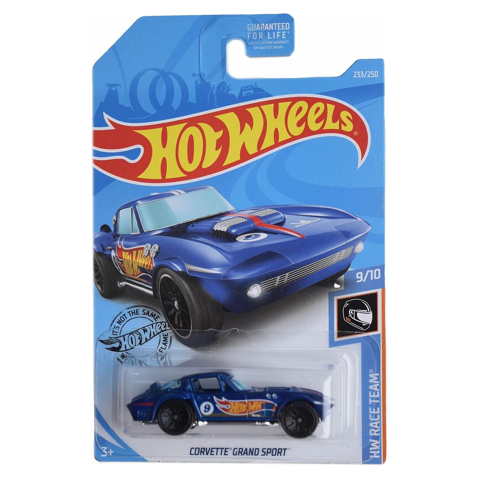 Hot Wheels Corvette Grand Sport 1:64 - Coche de Fundición 7.62 cm