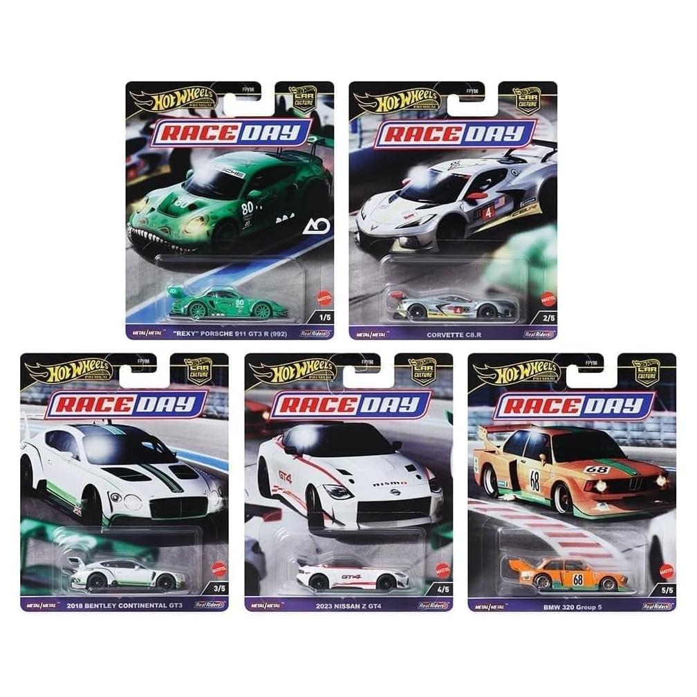 Modelo de coche a escala 1:64 Hot Wheels con neumáticos de goma