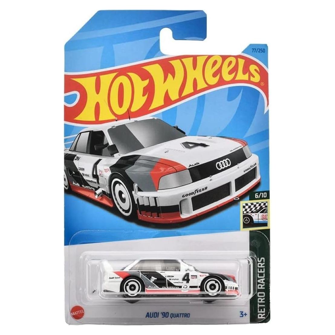 Hot Wheels HNJ85 Coche Básico Audi '90 Quattro 16.3x10.7cm