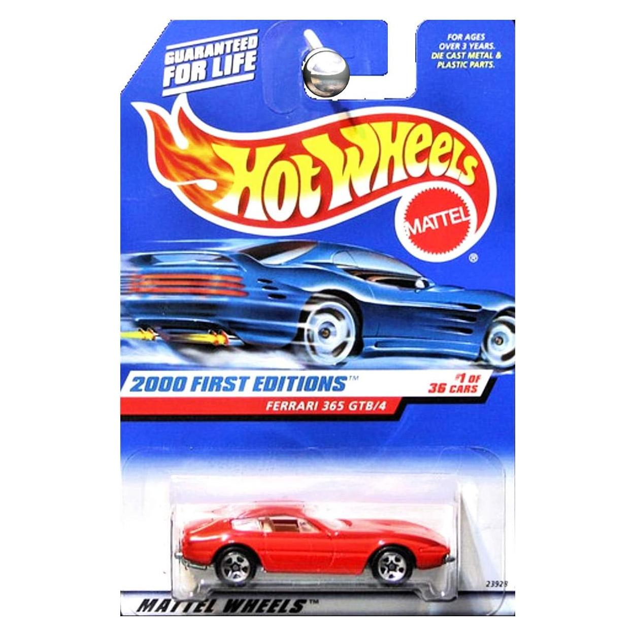 Coche de Fundición Hot Wheels Ferrari 365 GTB/4 Rojo 1:64