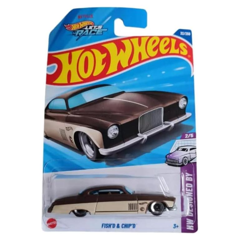 Hot Wheels Fish'd & Chip'd Coche Diecast 1:64 Edición Limitada