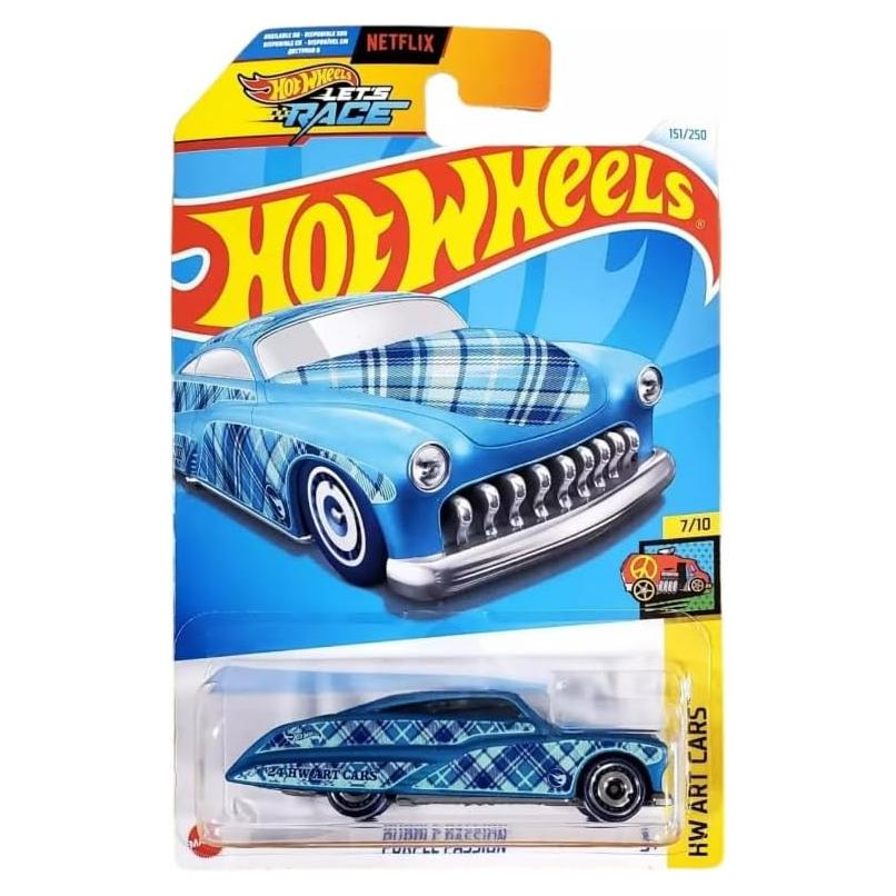 Auto de Colección Hot Wheels Pasi&oacute;n P&uacute;rpura 1:64