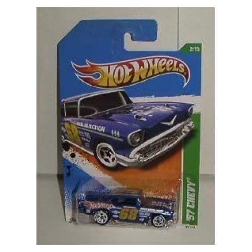 Hot Wheels 2011 57 Chevy Treasure Hunt Coleccionable 1:64