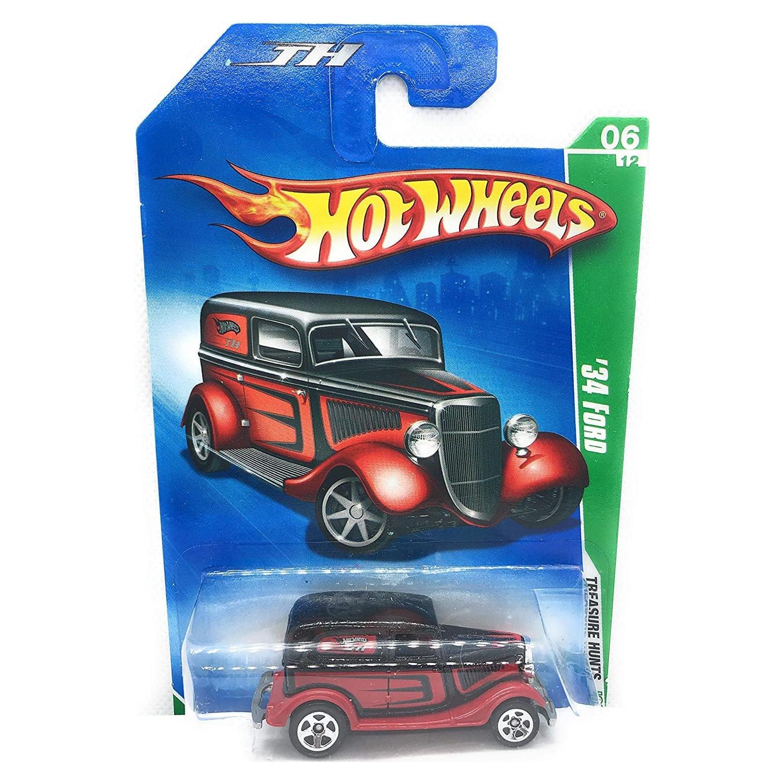 Hot Wheels Caza del Tesoro 2009 '34 Ford 1:64 Escala