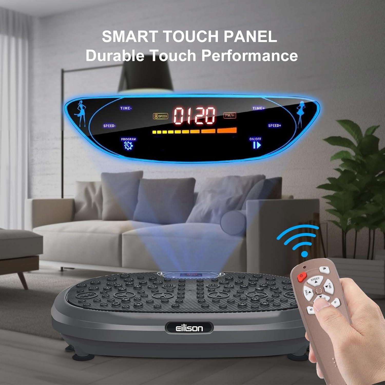 EILISON FitMax 3D XL Plataforma de Vibración 120 Niveles