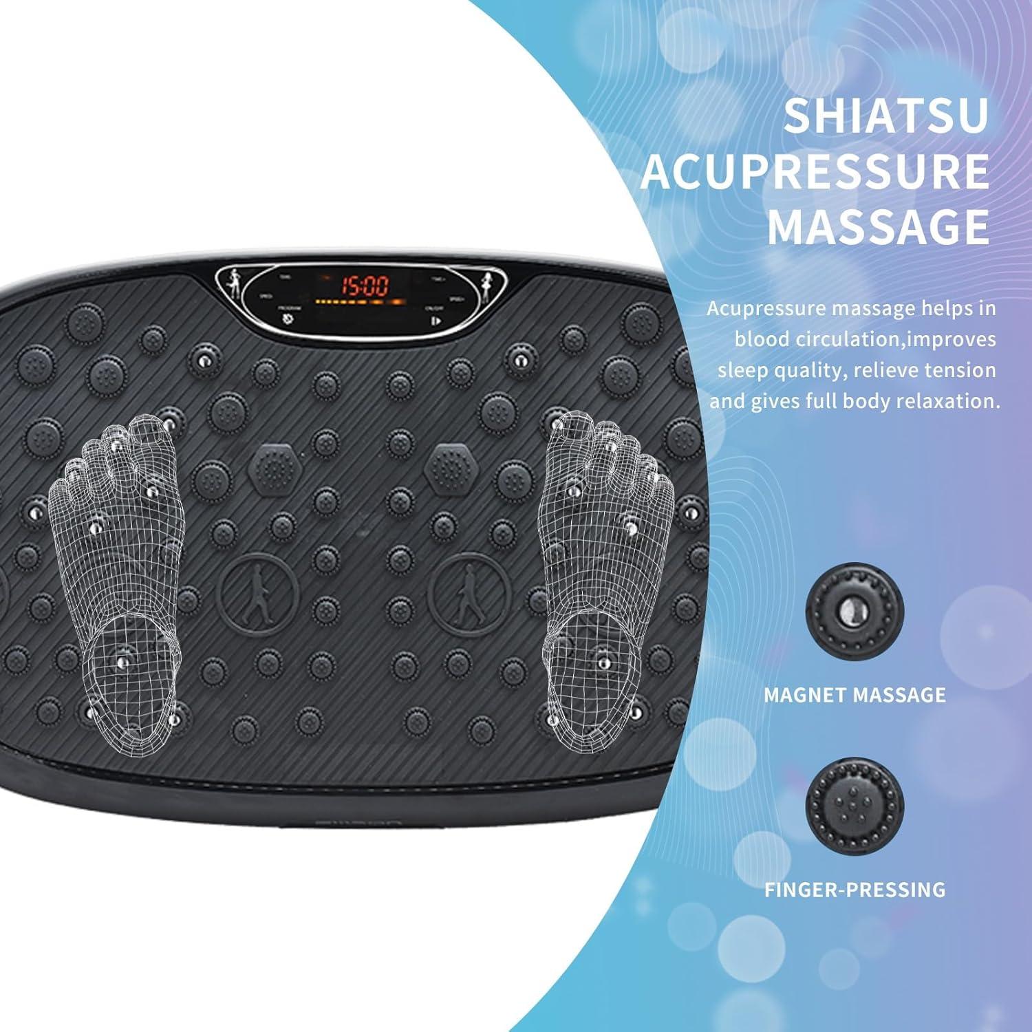 EILISON FitMax 3D XL Plataforma de Vibración 120 Niveles