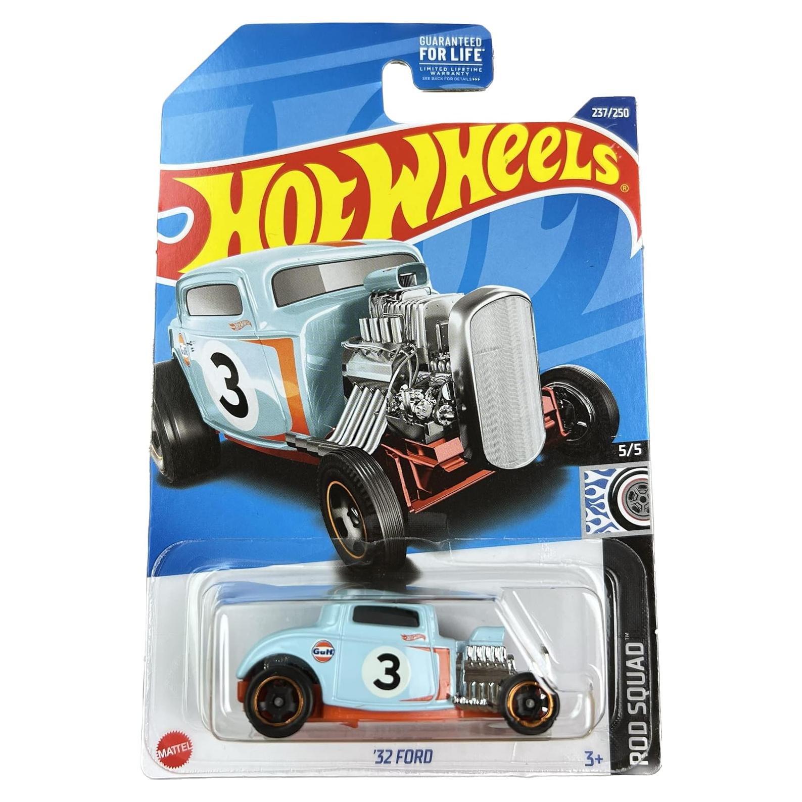 Hot Wheels 2022 - '32 Ford Gulf Blue - Escala 1:64 Die Cast