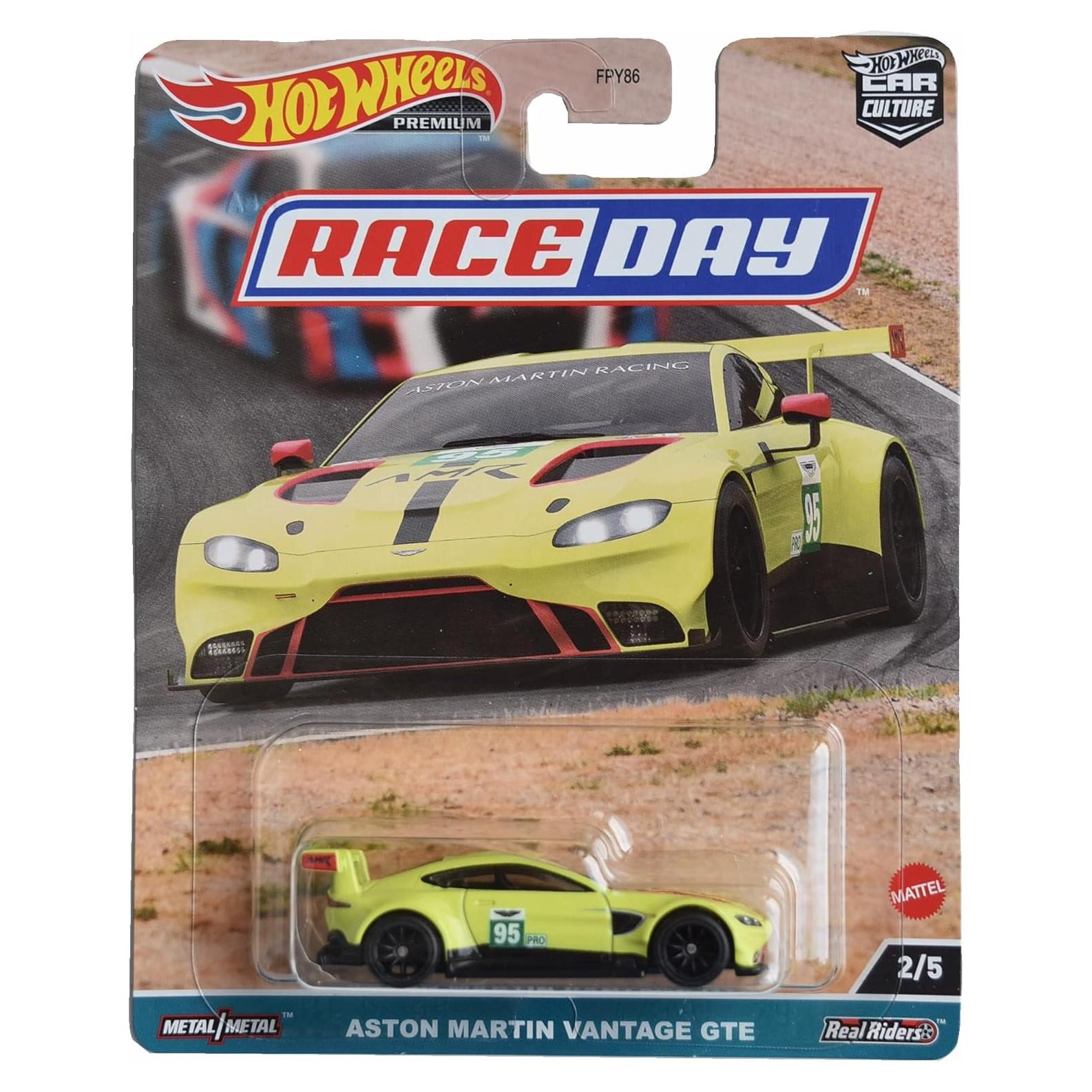 Hot Wheels Aston Martin Vantage GTE Cultura Premium 1:64