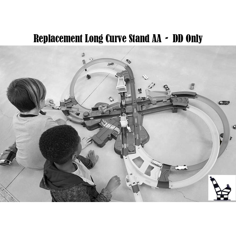 Soporte Curvo Largo de Repuesto AA - DD Hot Wheels GFH87