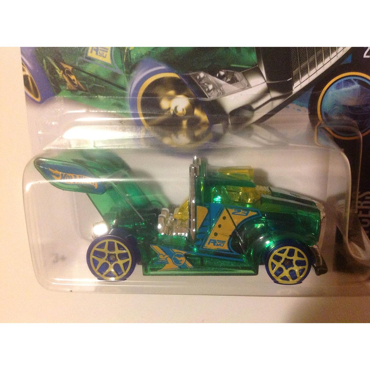 Hot Wheels X-Raycers Rig Storm Verde 1:64 Caza Tesoros