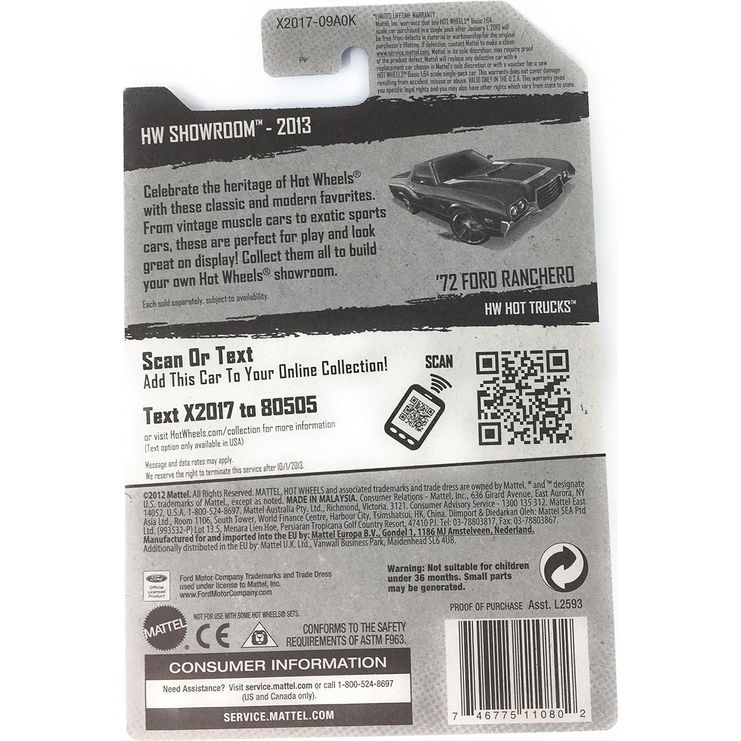 Hot Wheels Ford Ranchero 1972 Super Treasure Hunt 1:64