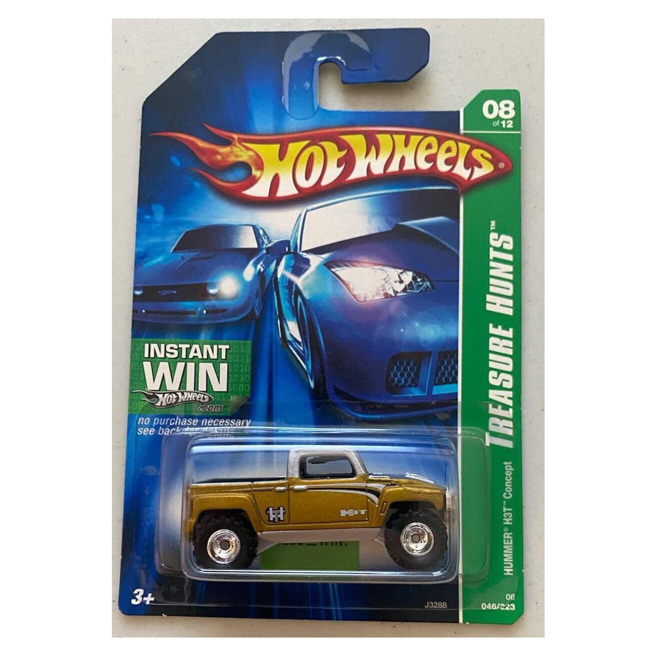Coche Coleccionable Hot Wheels Hummer H3T 2006 Caza del Tesoro