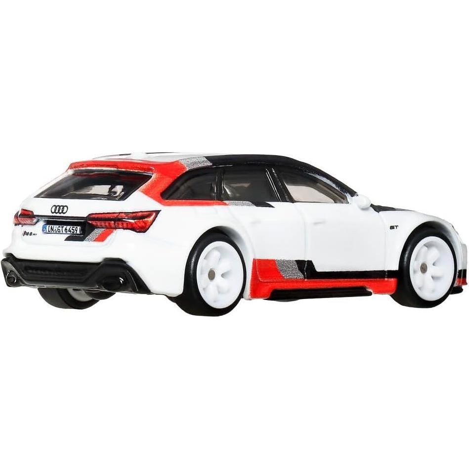 Hot Wheels Audi RS 6 Avant Premium 1:64 para Niños 3+