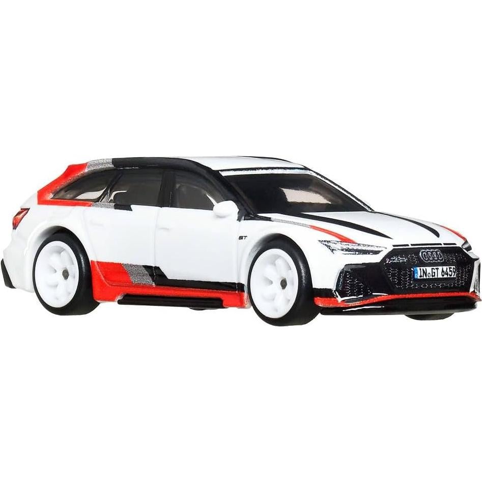 Hot Wheels Audi RS 6 Avant Premium 1:64 para Niños 3+