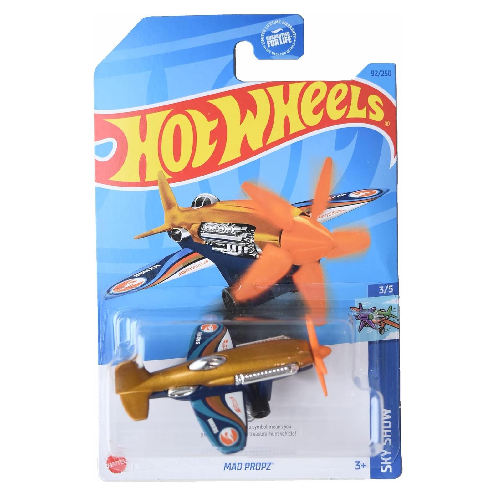 Hot Wheels Mad Propz Sky Show 3/5 Caza del Tesoro 1:64