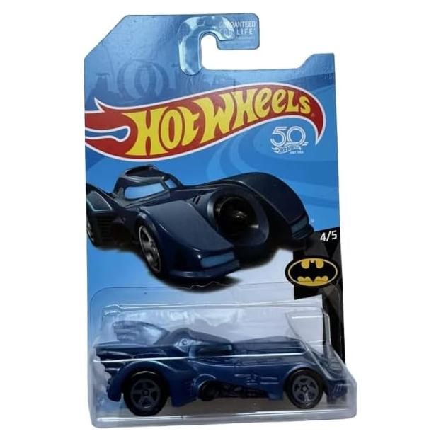 Hot Wheels Batimóvil Azul Caza del Tesoro 1:64 Mattel