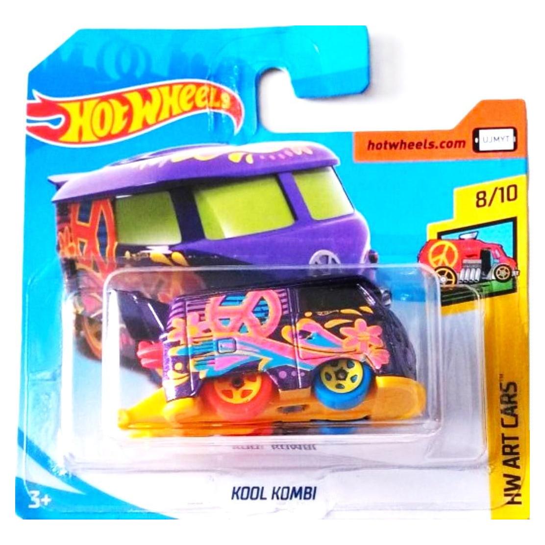 Hot Wheels Kool Kombi Art Cars 1:64 Coleccionable Morado