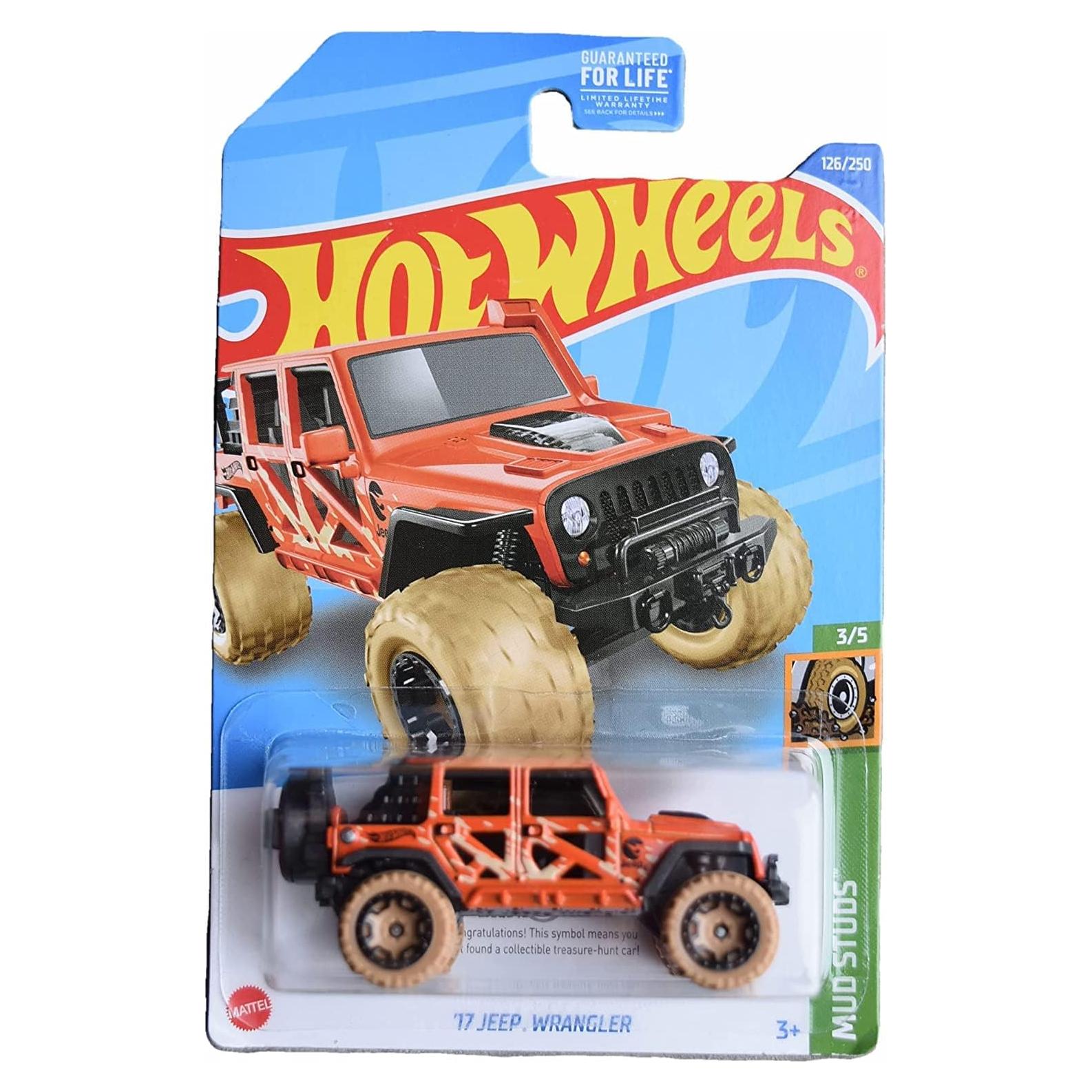 Hot Wheels Jeep Wrangler 2017 Caza del Tesoro 1:64