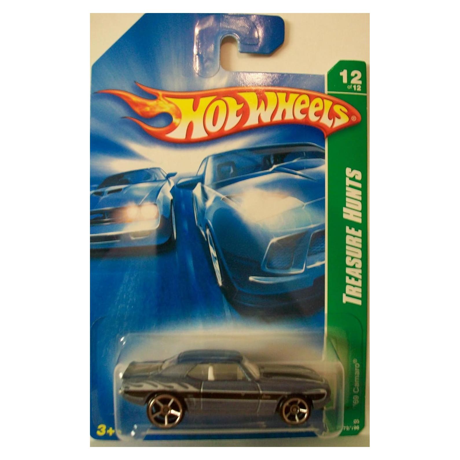 Hot Wheels Camaro 1969 Cacerías del Tesoro 2008 Mattel