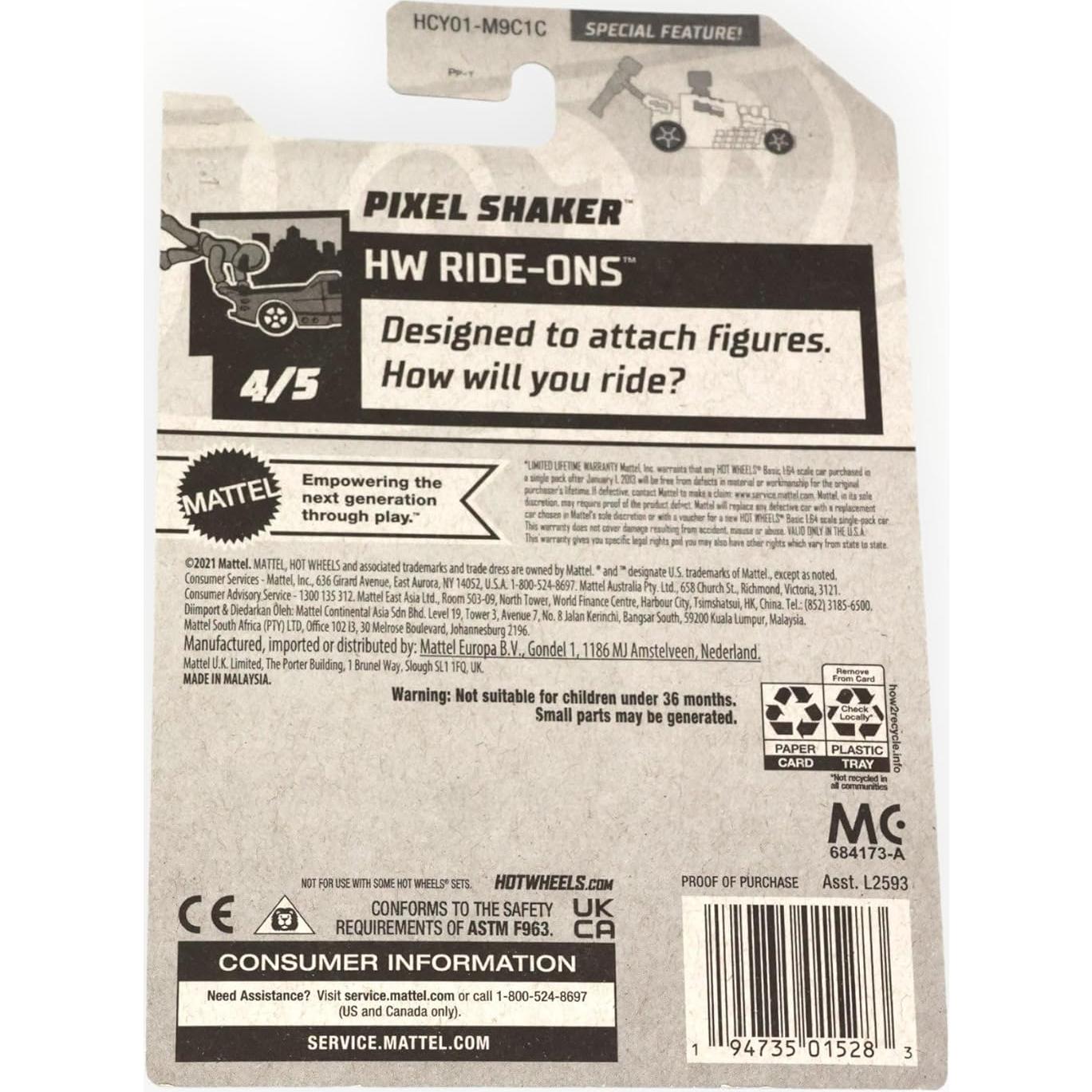 Hot Wheels 2022 Pixel Shaker Treasure Hunt Verde 1:64