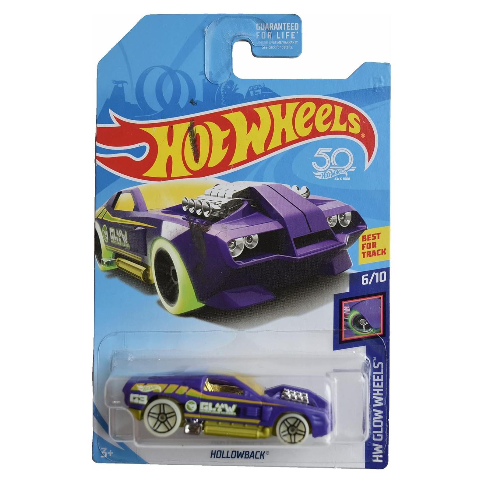 Hot Wheels Hollowback Glow Wheels 1:64 Mattel