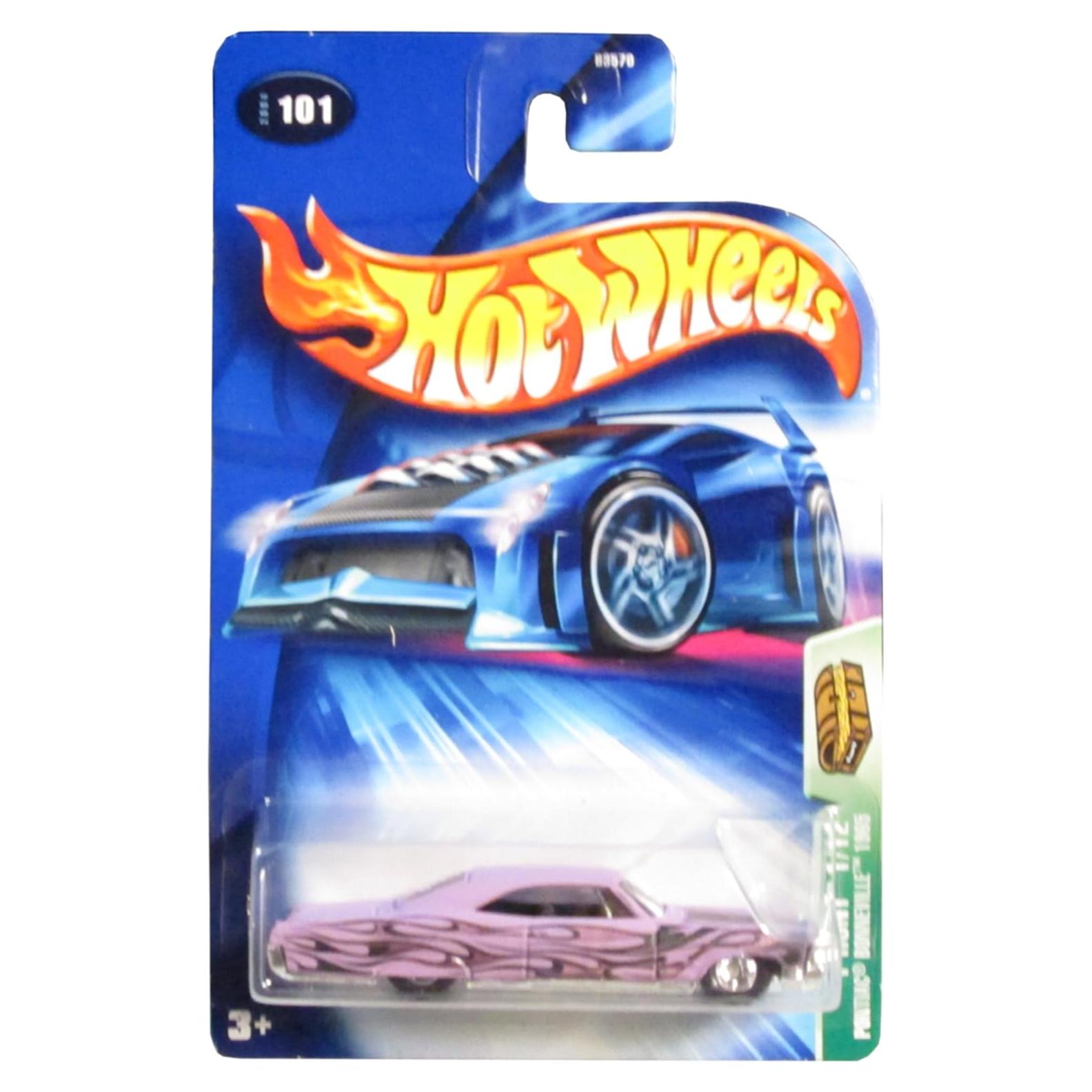 Hot Wheels 2004 Caza del Tesoro Pontiac Bonneville Púrpura 1:64