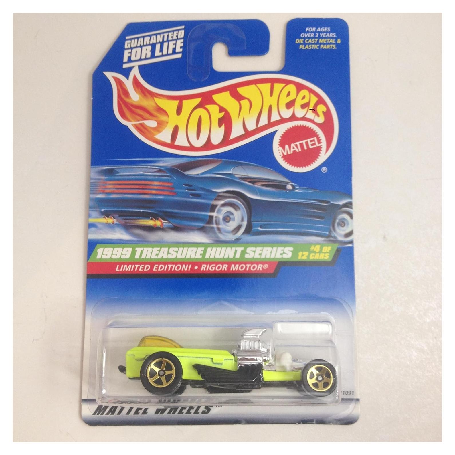Hot Wheels Rigor Motor Verde Lima Edición Limitada 1999
