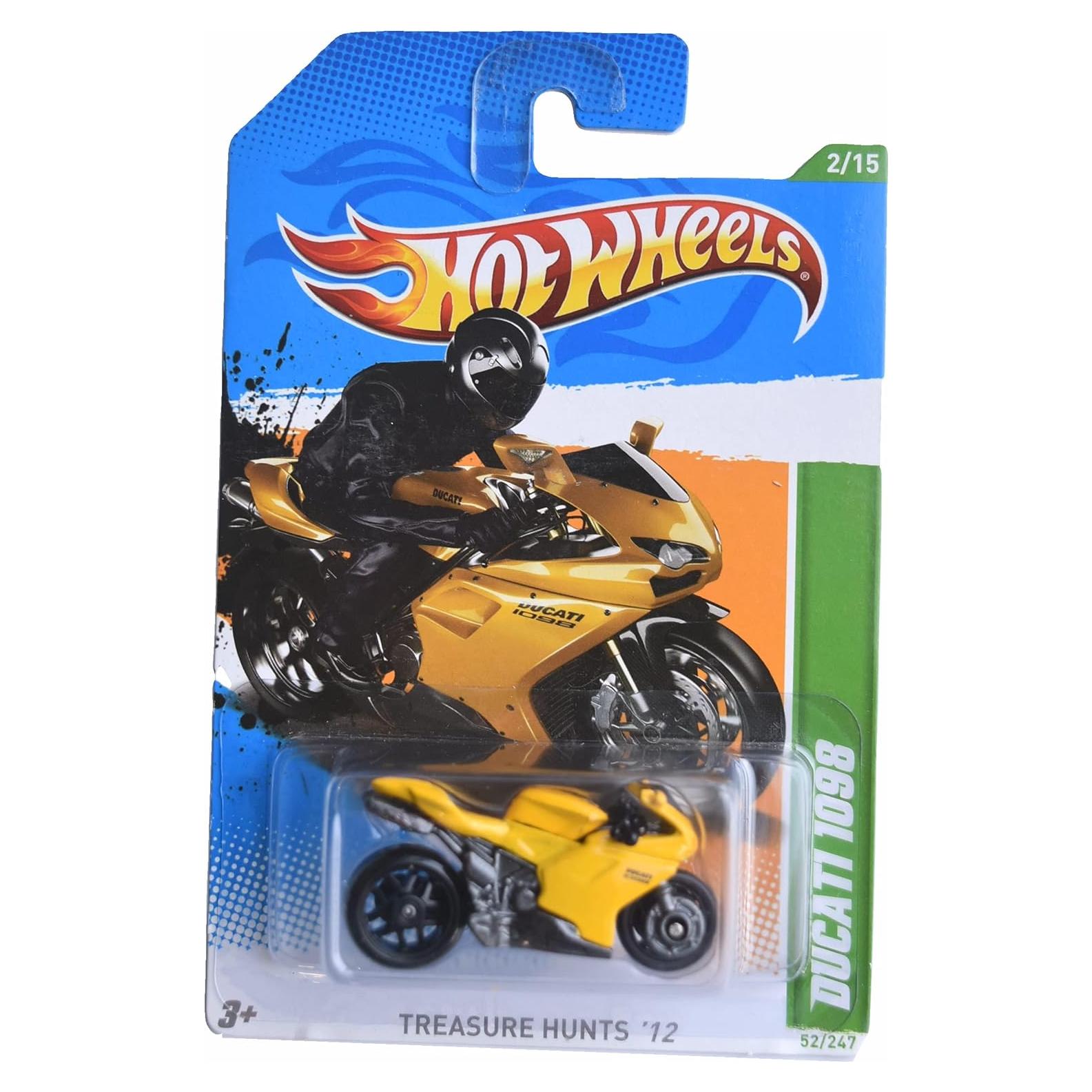 Hot Wheels Ducati 1098 Cacerías del Tesoro 2012 1:64