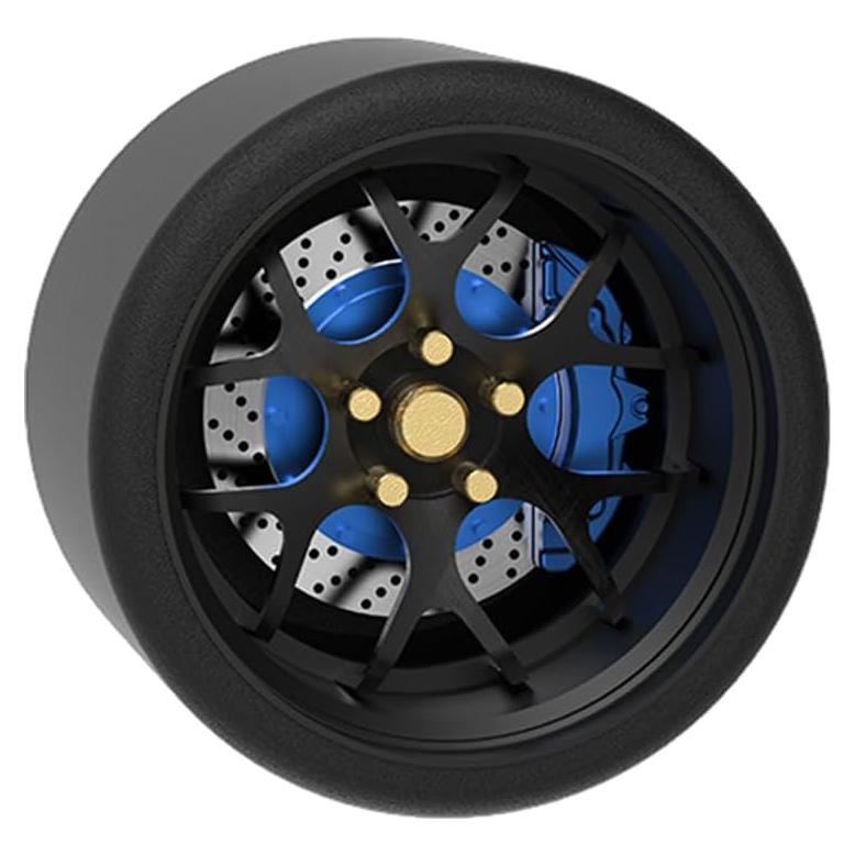 Ruedas de Aleación Carlomo S-Class 1:64 con Neumáticos de Goma